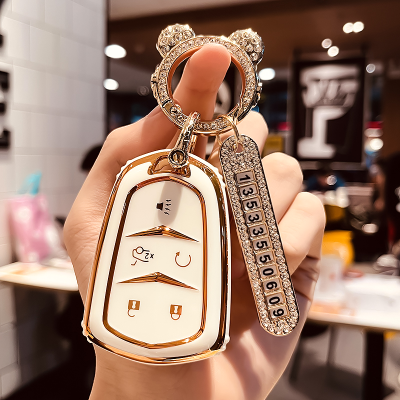 汽车TPU凯迪拉克钥匙保护壳