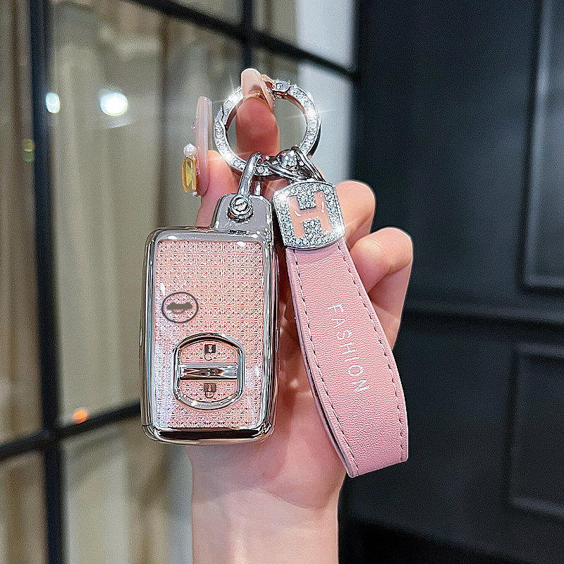 适用丰田钥匙套老款普拉多陆巡兰德酷路泽普锐斯皇冠锐志车包壳扣