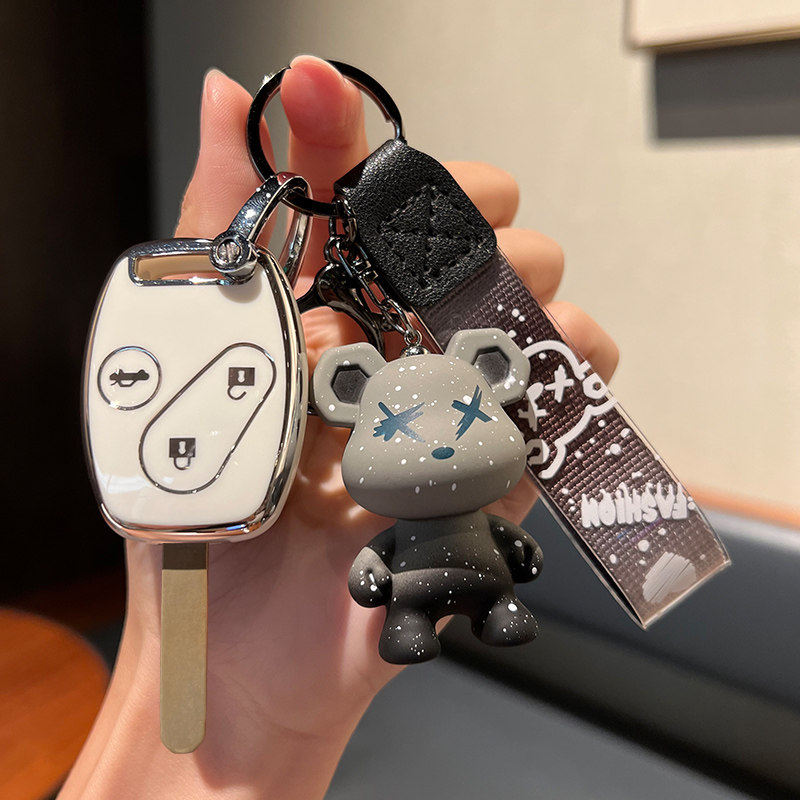 适用于BT钥匙壳老款六七八代雅阁飞度CRV思域锋范车钥匙包壳扣