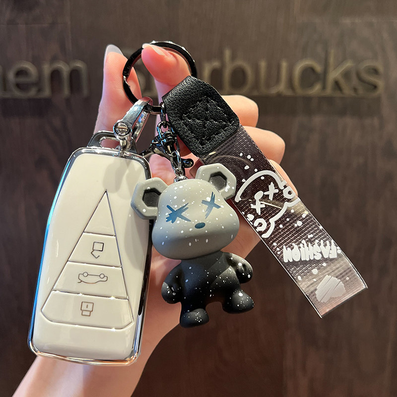 专用22款东风启辰星车钥匙套21款大V天王版启程星享版包扣高档壳