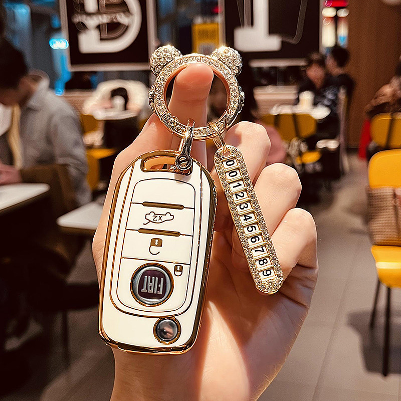 汽车TPU菲亚特钥匙保护壳