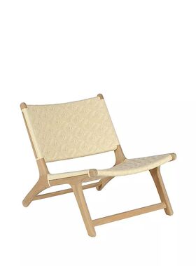 CBDESIGN | VIENNA RELAX CHAIR DIAMOND SAND 休闲椅椅子实木