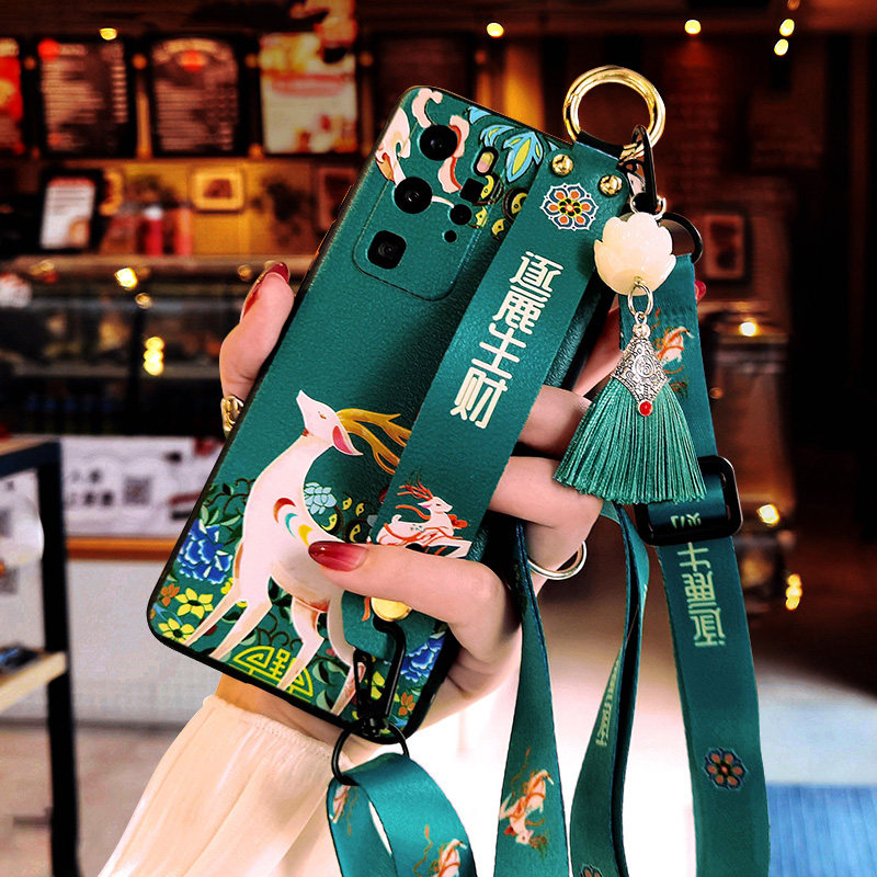 荣耀20手机壳20s腕带支架yal-al00镜头全包lra磨砂软壳20i潮牌网红hry