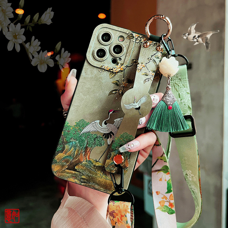 三星瞳眼软壳复古风腕带支架