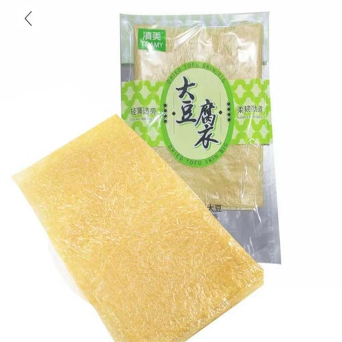 上海清美豆腐衣70克头层豆皮