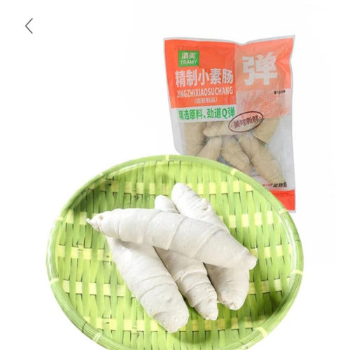 上海清美精致小素肠面筋丝鲜面筋