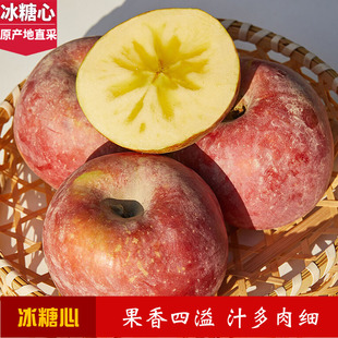 冰糖心苹果西北大漠红富士脆甜新鲜水果健康轻食 遇见悯农