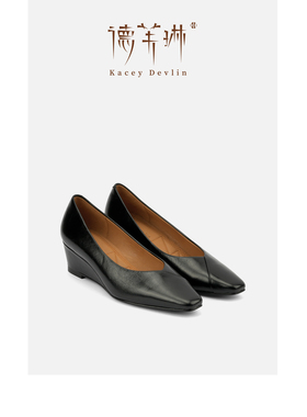 德芙琳Kacey Devlin春季新款日常通勤奶奶鞋KD7029
