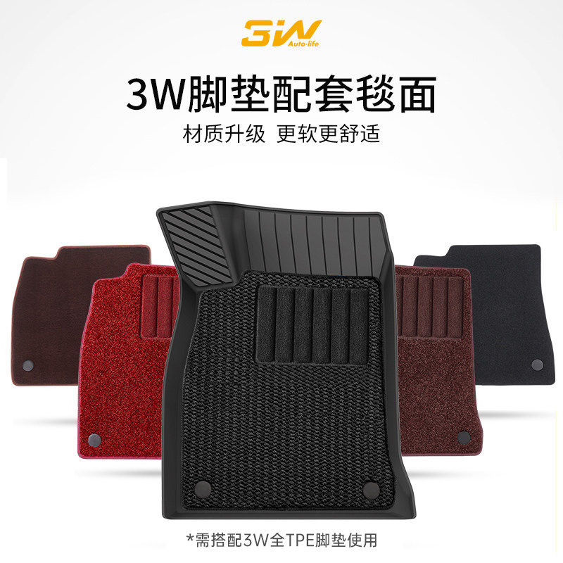 3W加厚美尼斯毯面雪尼斯厚毯新款速干绒毯环保舒适配3W全TPE脚垫图片