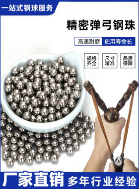 不锈弹弓钢珠8毫米弹珠滚珠6 7 7.5刚珠8.5 9 10 11 12mm不锈钢球