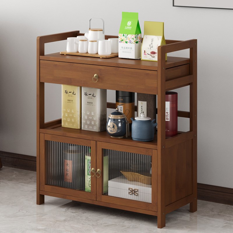 茶桌家用小茶台可k移动小推车带轮茶几沙发边几茶水架多功能置物