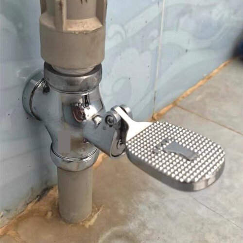 脚踩式便池阀门延时阀脚踏阀开关卫生间冲洗阀厕所蹲便器大便