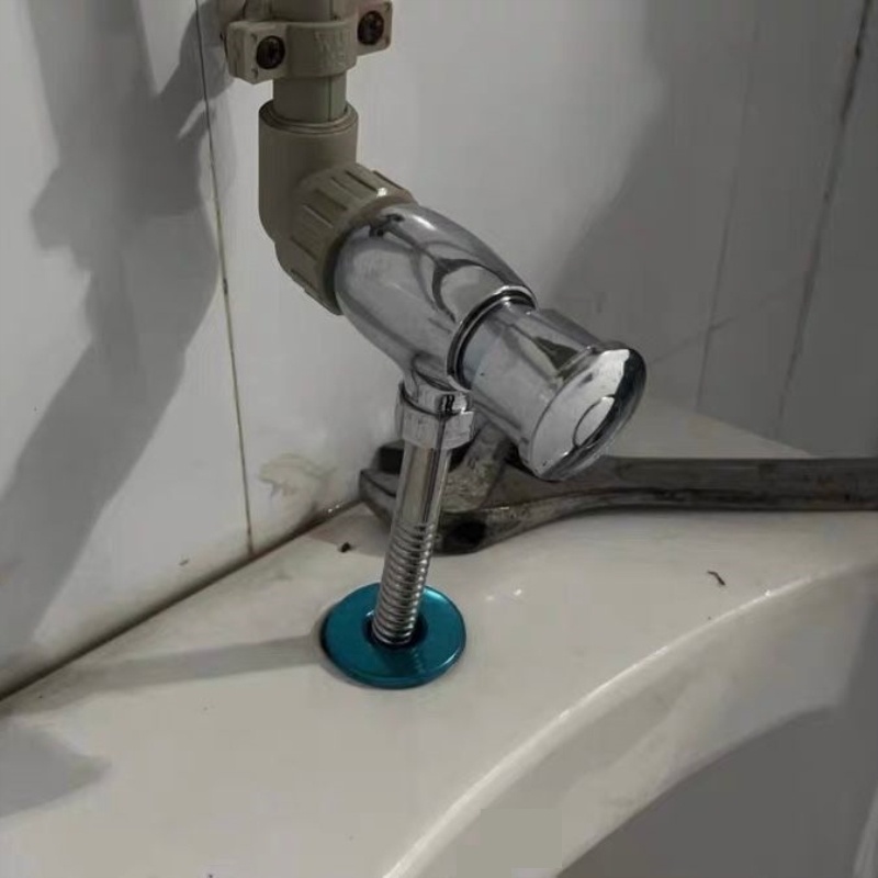 冲水阀小便器明装暗装手按式小便池阀门开关小便斗冲洗阀厕所