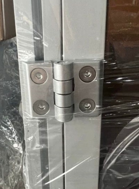 重型工业抽屉黑色静音锌合金配电箱机柜门2030合页铝型材铰链窗框