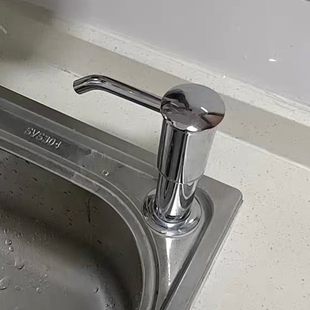 洗菜盆皂液盒神器延长管水槽洗涤剂置物架延长器皂液器家用加长管