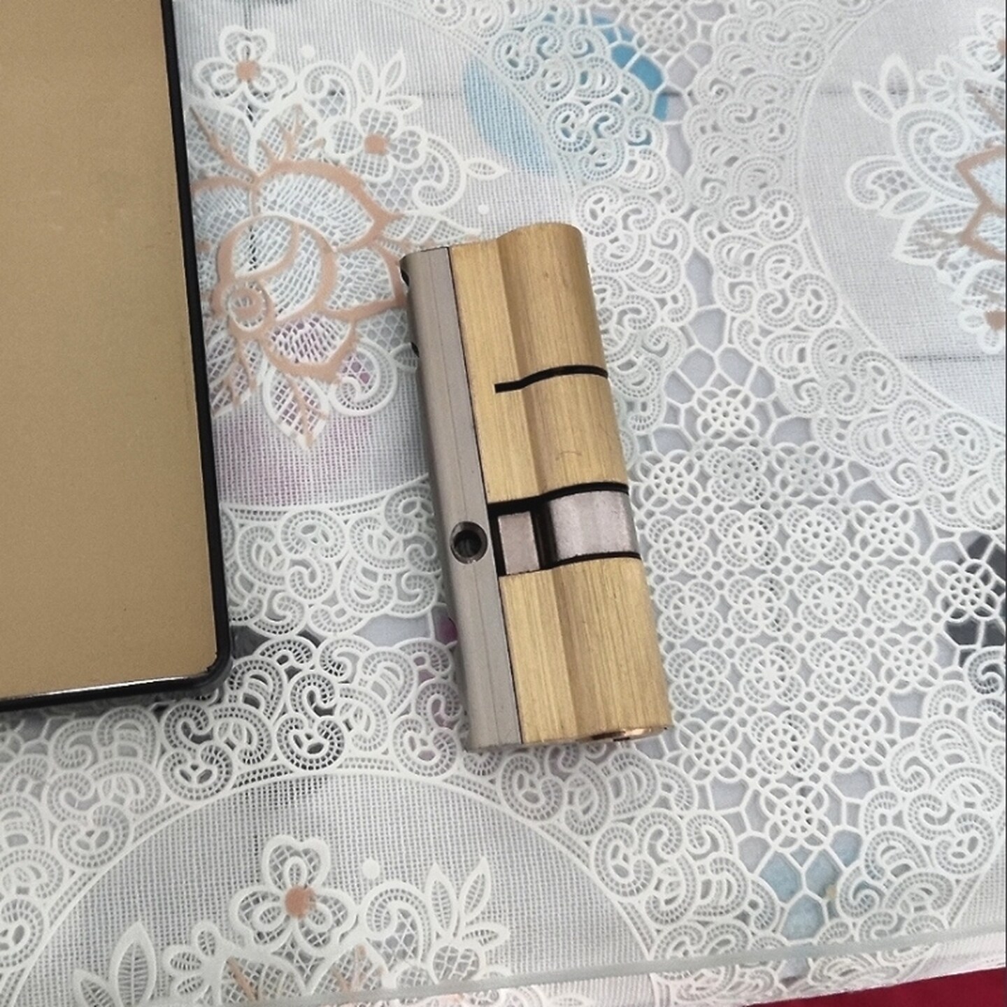 锁芯全铜门锁防暴力开启通用型机械门家用超C级防盗门大门专用