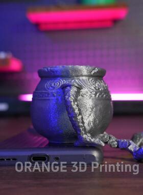 老头环法环壶护符亚历山大罐游戏模型3D打印艾尔登法环战士壶手办