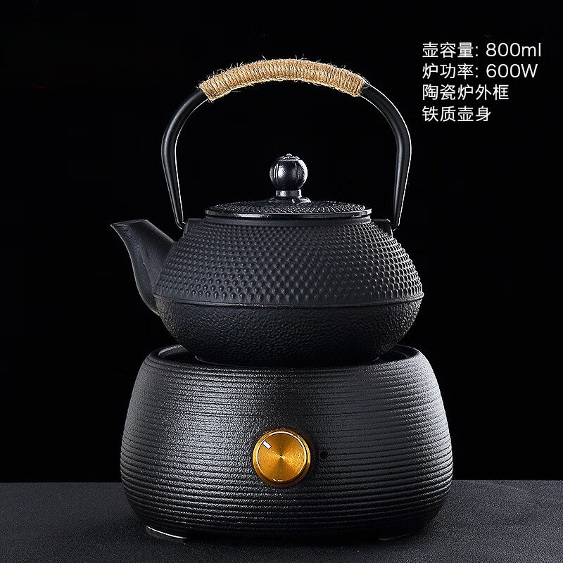 唐丰铁壶手工铸铁泡茶烧水壶煮茶器电陶炉煮茶壶家用功夫茶具泡茶