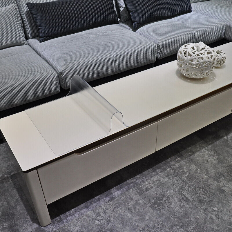 FGHGF防水桌布PVC桌垫电视柜床头柜欧式塑料防尘磨砂床头柜：40*5