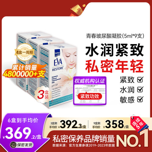 希腊进口EVA私密水润玻尿酸凝胶