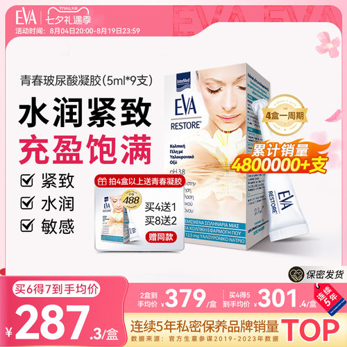 希腊EVA青春玻尿酸凝胶私密补水