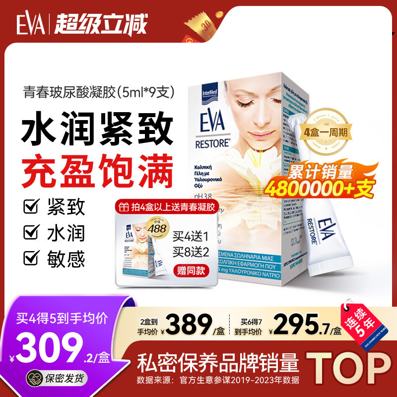 希腊EVA青春玻尿酸凝胶私密补水