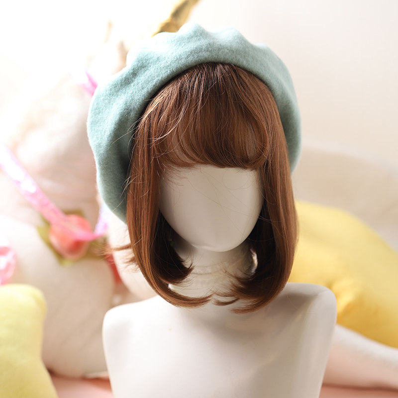 秋冬羊毛混纺 甜美可爱出行 甜美可爱女友系列韩日风