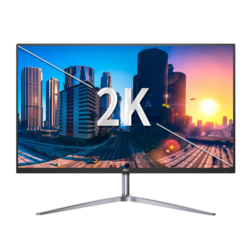 2789 台式高清ips屏幕游戏窄边框电脑显示屏 2k显示器27英寸 q