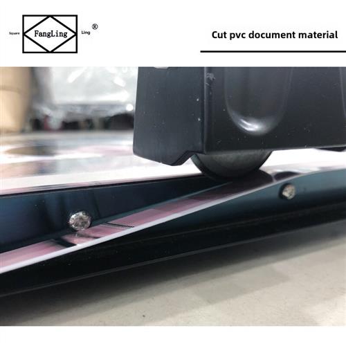 方菱24寸手动滚切刀滚动切纸刀铁板推刀裁纸刀a2滚轮式裁纸裁切机