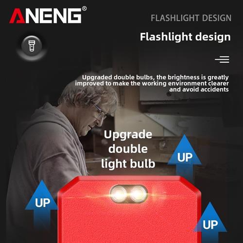 超大屏多功能智能防烧万用表数字高精度电工便携全自动量程万能表