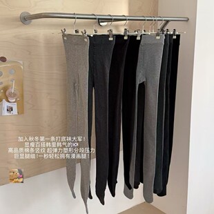 NEW TOMORROW打底裤miu系瘦腿袜高腰收腹微压瘦腿显瘦提臀保暖冬