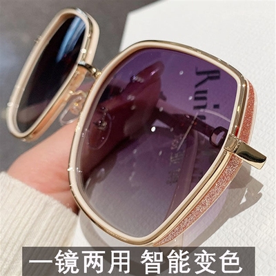 有度数的墨镜女2025新款高级感