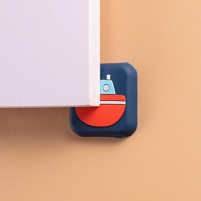 卡通门把手防磕碰贴墙面保护防撞垫硅胶门碰门吸垫柜子门挡阻门器