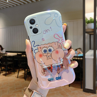 小蛮腰适用于OPPOa96手机壳A95全包镜头硅胶oppo可爱女款 创意a96男 网红oppo保护套5g防摔卡通潮软硅胶opa新款