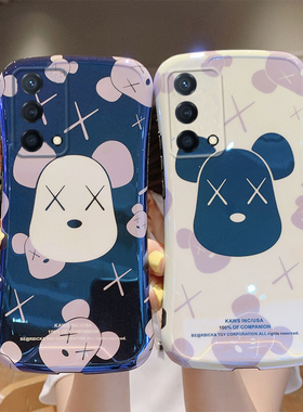 适用于蓝光小蛮腰OPPOk9手机壳a55新品a93s女款男生k5保护套a52软硅胶k7x镜头全包a72防摔pro潮牌k7卡通a92s