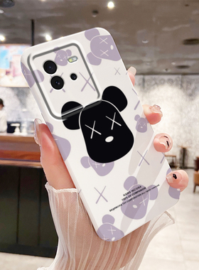 适用iQOONeo6手机壳Neo6SE软硅胶高级感网红V2196A超薄新款文艺光面镜头全包情侣款男女