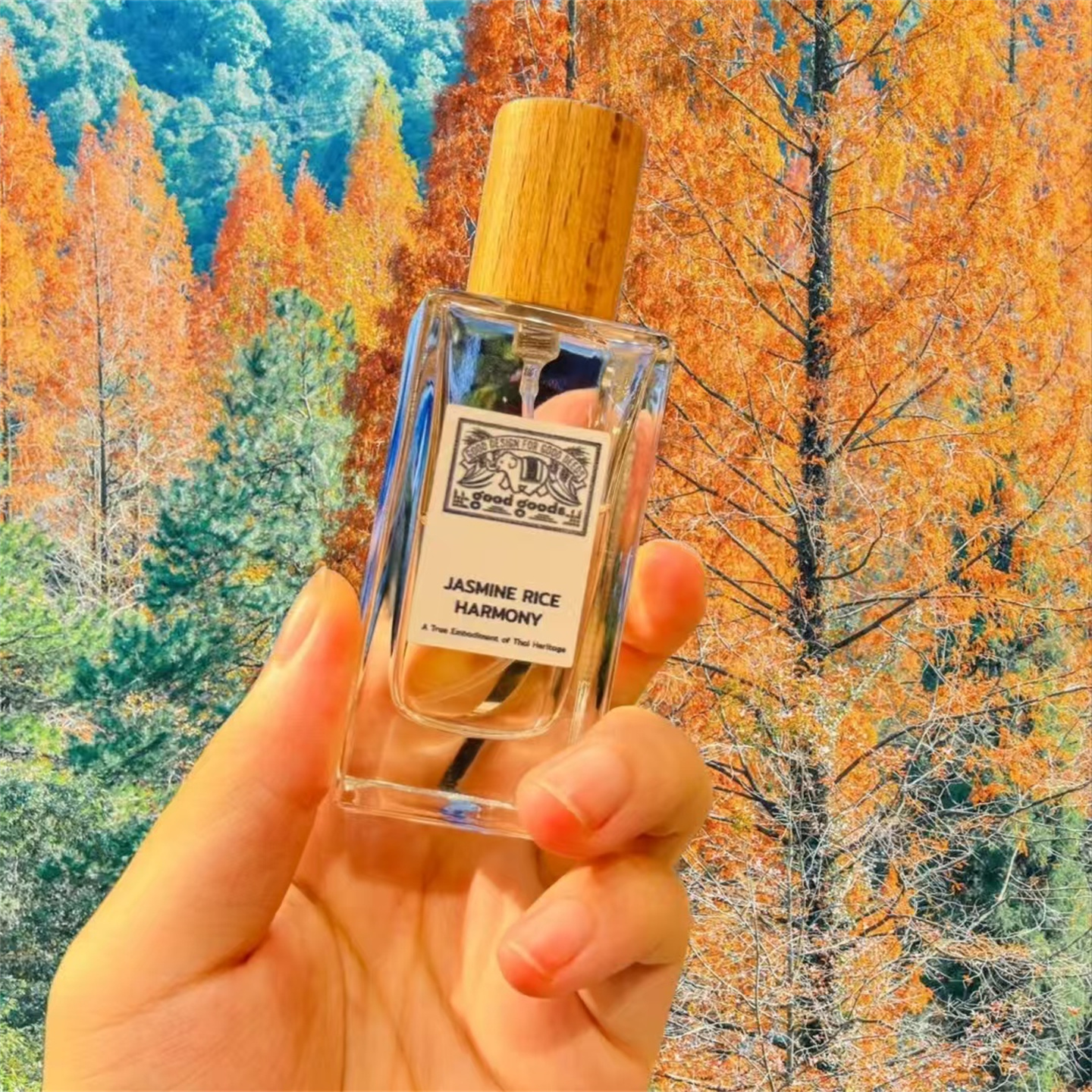 泰国goodgoods茉莉香米香水小样