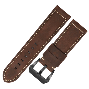 真皮手表带适配瑞夫泰格/RT概念腕表男表带RGA3503大表盘配件24mm