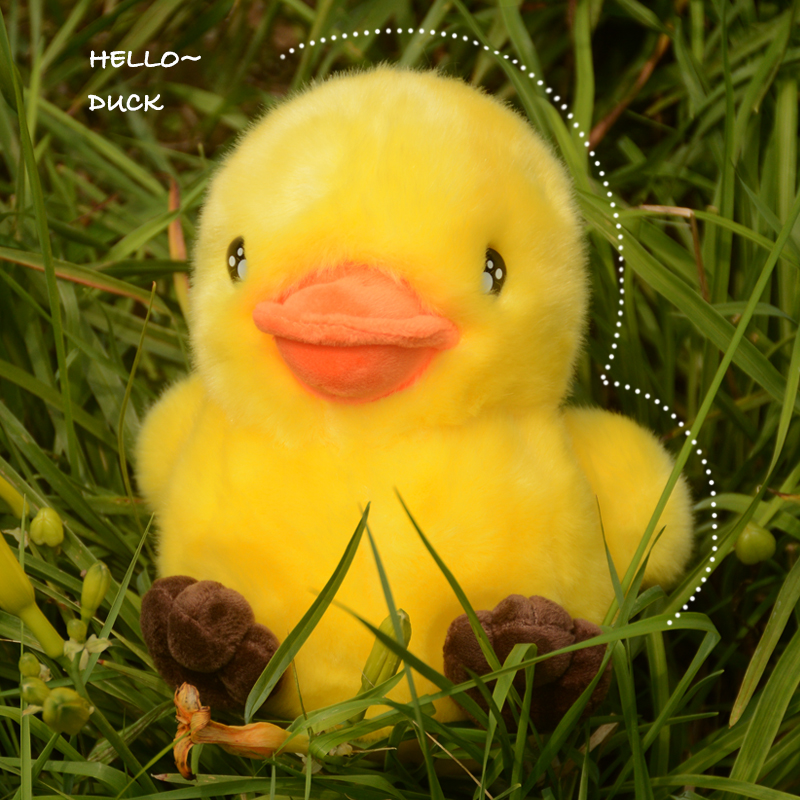 正版toyclub可爱公仔鸭鸭小黄鸭