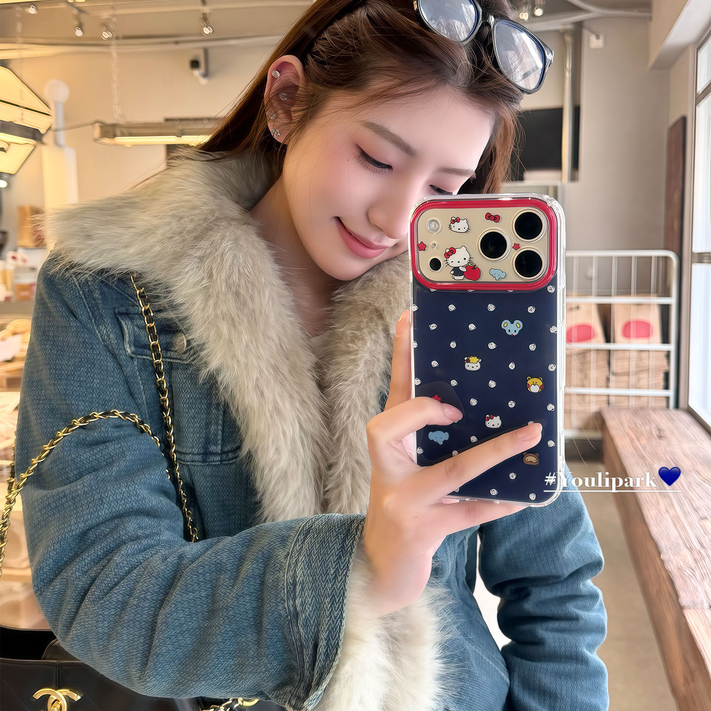 由里公园ins可爱简约波点猫咪小动物插画17适用17pro苹果17ProMax手机壳iPhone16全包14新款16Promax保护套13,3C数码配件,手机保护套/壳,淘宝优惠券,粉丝福利购,淘宝优惠卷