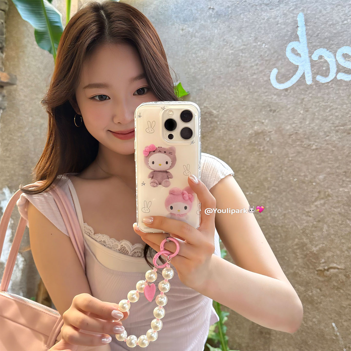 少女星星玩偶猫咪兔兔苹果手机壳