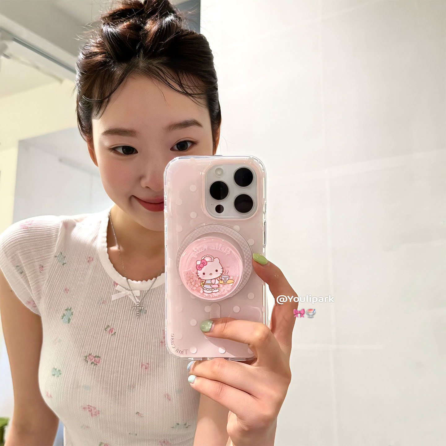 由里公园ins可爱少女波点猫咪流沙磁吸支架15适用16pro苹果16ProMax手机壳iPhone16全包14新款14Promax保护套,3C数码配件,手机保护套/壳,淘宝优惠券,粉丝福利购,淘宝优惠卷