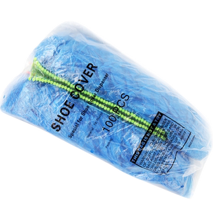 自动鞋套机鞋套一次性拖拉式鞋套塑料加厚耐磨专用抽拉脚套无纺布