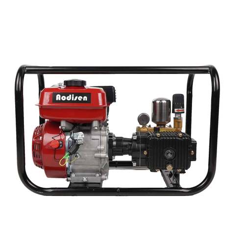 框架单缸四冲程汽油170动力26型直联方泵植保除虫高压喷雾打药机