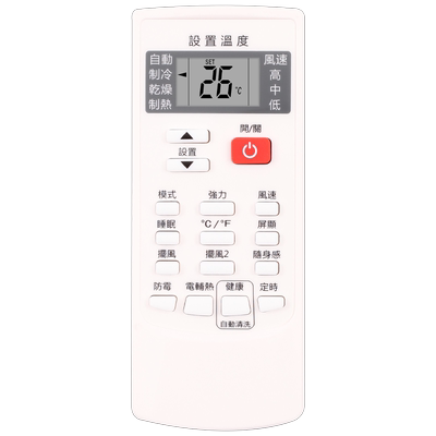适用于飞歌奥克斯空调遥控器 YKR-H/102E YKR-H/009通用美芝 美博GMCC YKR-H/002E 103E YKR-H/612 YKR-H/512