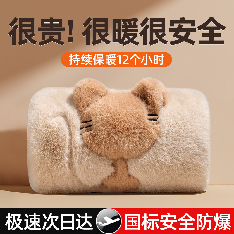 2026新款电热水袋充电款加厚防爆女生痛经暖肚用腰部颈椎热敷专用