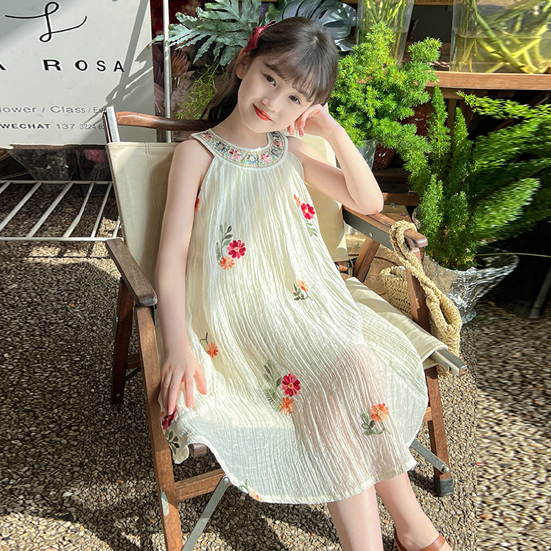 女童夏装连衣裙2025新款夏季连衣裙
