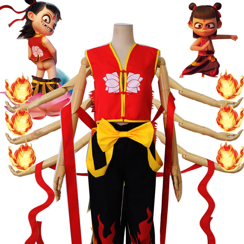 19魔童哪吒电影cosplay服装二次元动漫儿童版角色扮演吒魔化现货在类目 女装/女士精品, 唐装/民族服装/舞台服装, 民族服装/舞台装中 - 来自Buy2taobao.com提供专业的淘宝代购服务