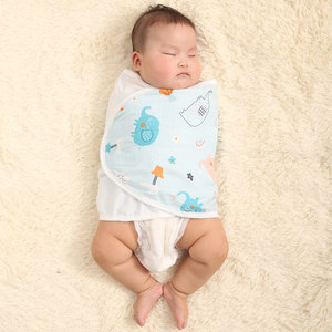 新生儿防惊跳包巾婴儿包被睡袋初生抱被防惊吓睡觉神器纯棉绑带