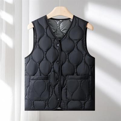 青少年大童秋冬季保暖马甲内胆男女同款初中学生内穿背心校服神器
